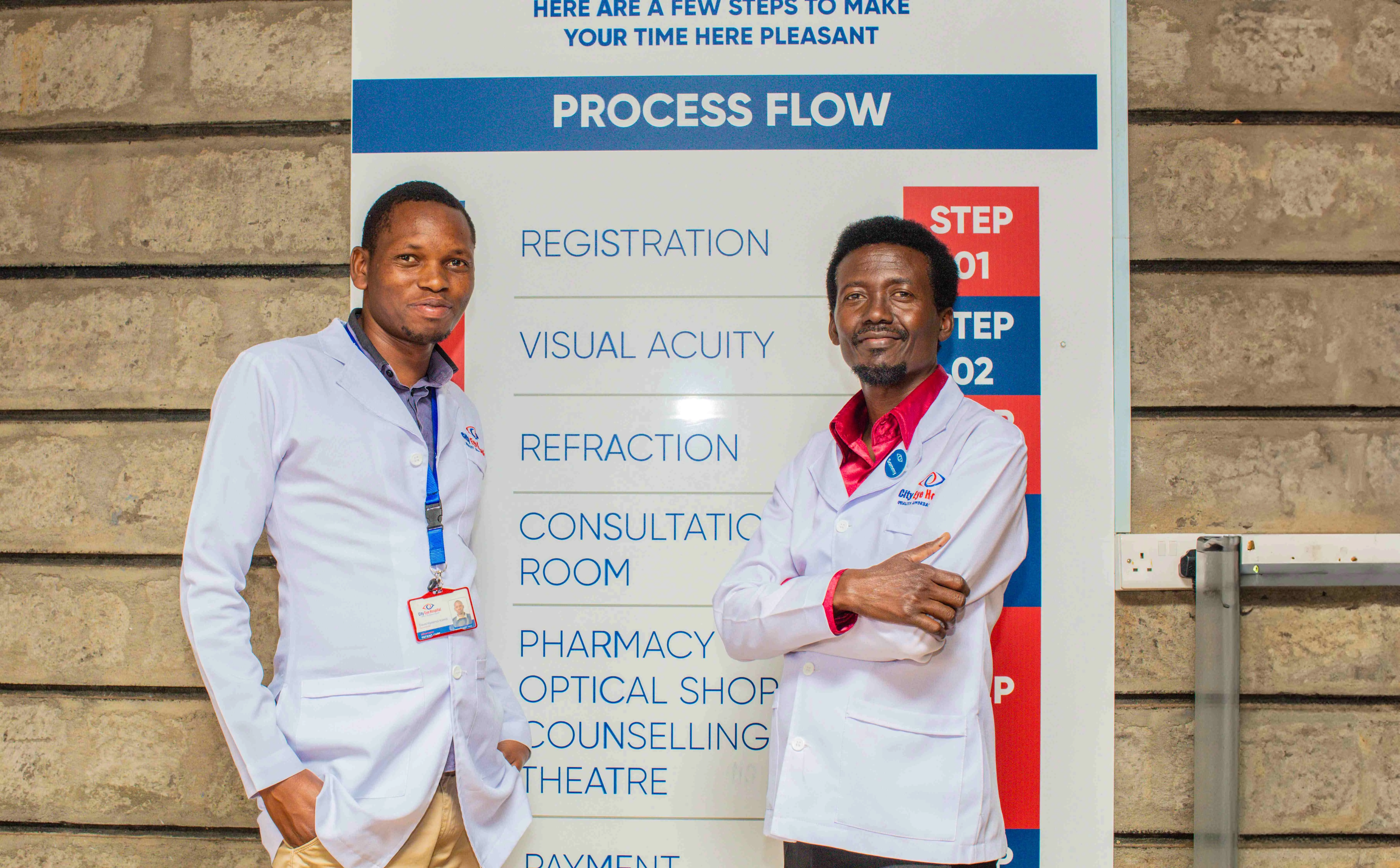 City Eye Foundation outreach team